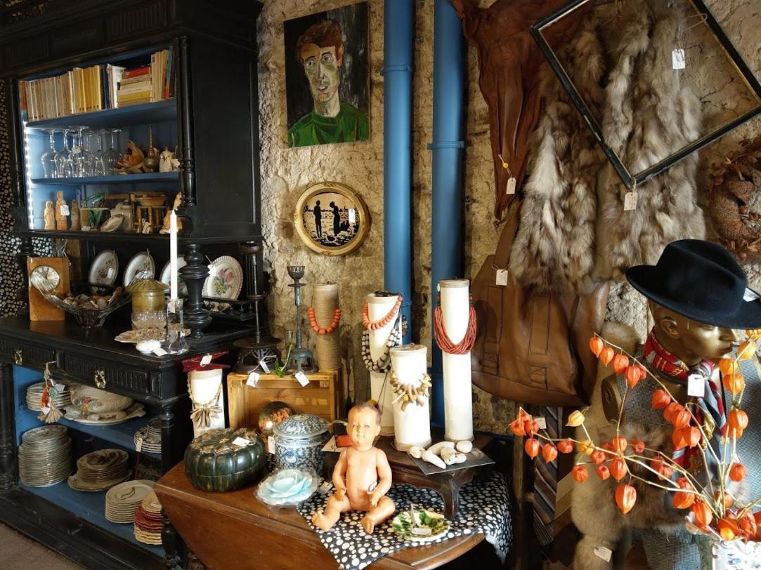 Maison D'Hotes "Les Volets Verts" Et Sa Brocante Ecueille Ngoại thất bức ảnh